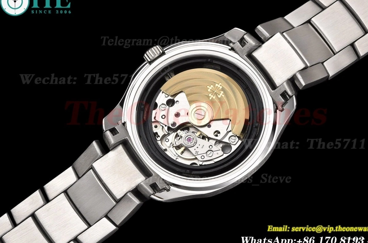 Grey Aquanaut 40mm Dial GDF SS MY8215 SS Gradient 5167 Dia 1229